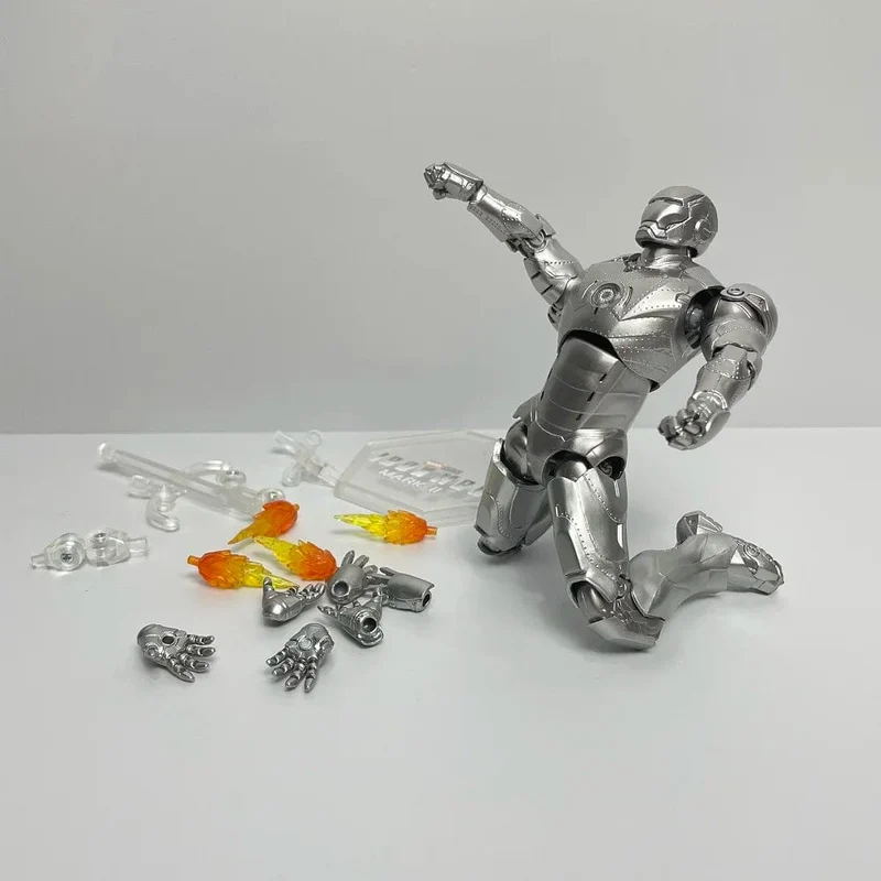 ZD Toys Iron Man Serie Gelenkbeweglich MK1 MK2 MK3 MK4 MK5 MK6 MK7 MK42 MK43 MK50 Film Actionfigur 7 Zoll Mark Dolls