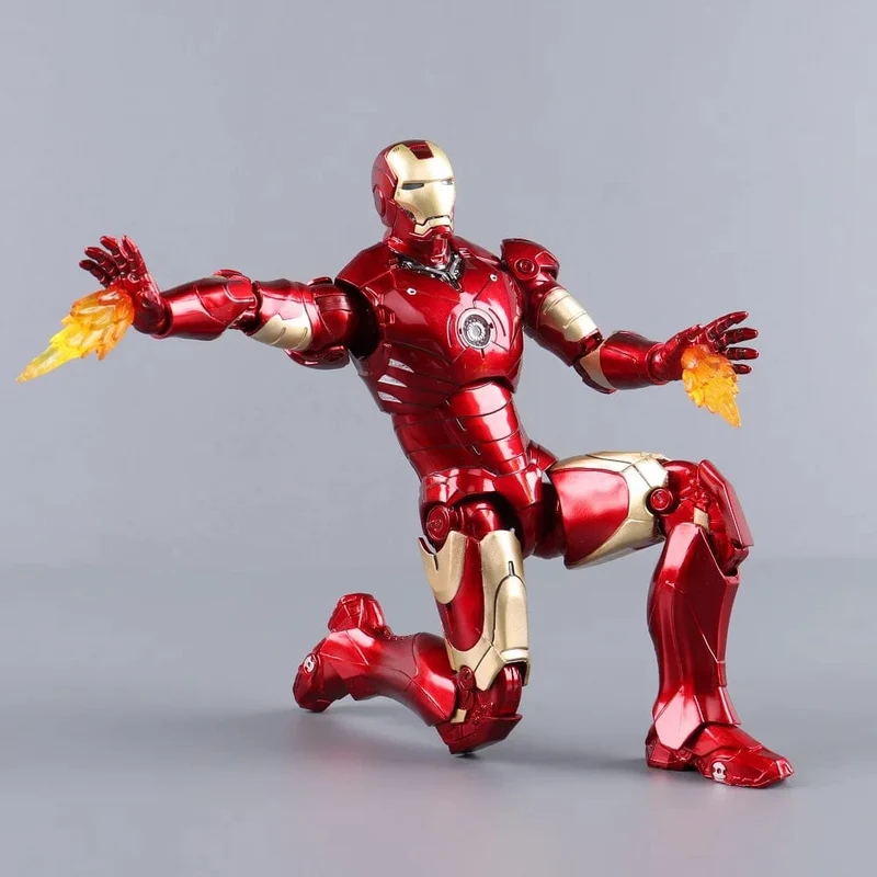 ZD Toys Iron Man Serie Gelenkbeweglich MK1 MK2 MK3 MK4 MK5 MK6 MK7 MK42 MK43 MK50 Film Actionfigur 7 Zoll Mark Dolls