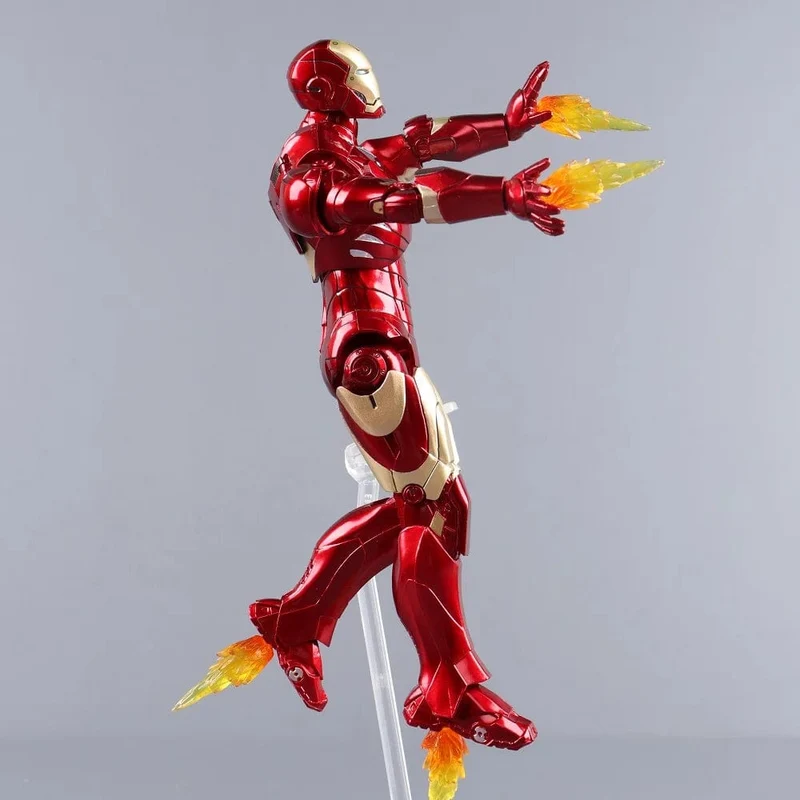 ZD Toys Iron Man Serie Gelenkbeweglich MK1 MK2 MK3 MK4 MK5 MK6 MK7 MK42 MK43 MK50 Film Actionfigur 7 Zoll Mark Dolls