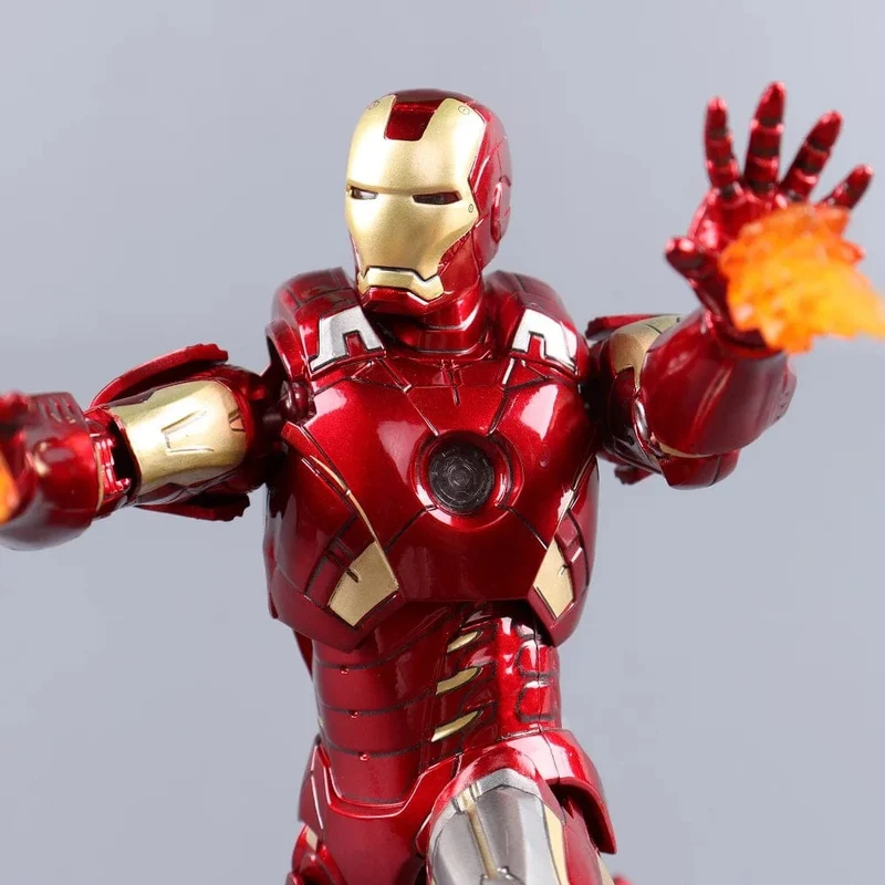 ZD Toys Iron Man Serie Gelenkbeweglich MK1 MK2 MK3 MK4 MK5 MK6 MK7 MK42 MK43 MK50 Film Actionfigur 7 Zoll Mark Dolls