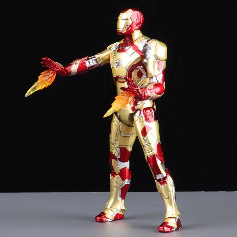 ZD Toys Iron Man Serie Gelenkbeweglich MK1 MK2 MK3 MK4 MK5 MK6 MK7 MK42 MK43 MK50 Film Actionfigur 7 Zoll Mark Dolls
