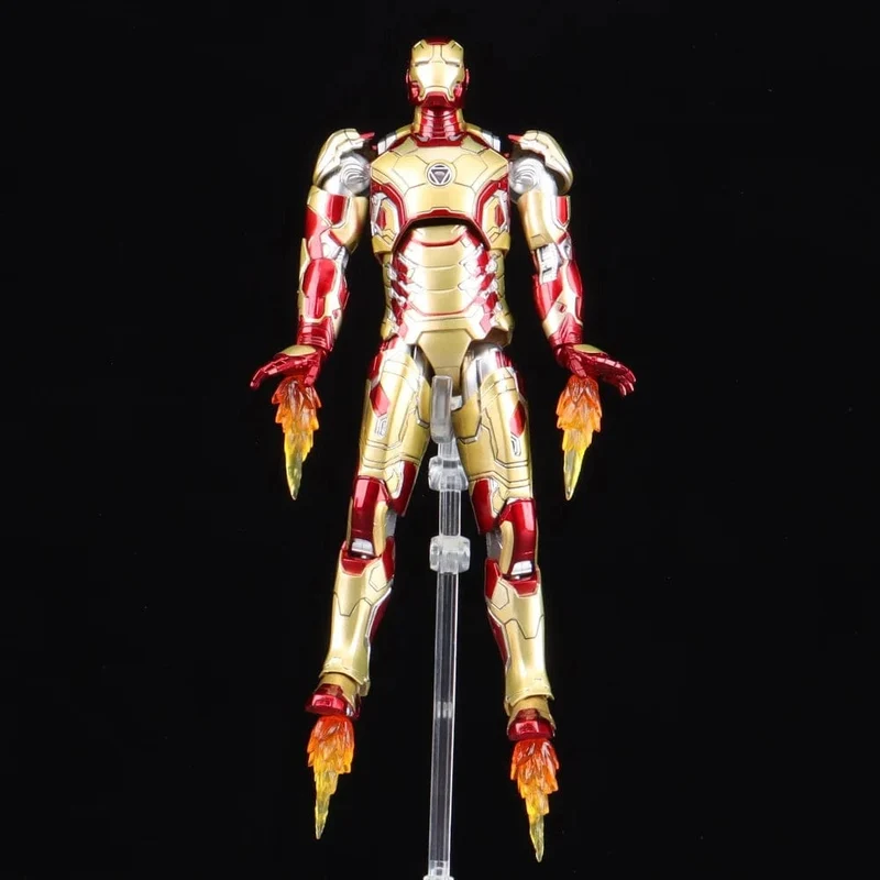 ZD Toys Iron Man Serie Gelenkbeweglich MK1 MK2 MK3 MK4 MK5 MK6 MK7 MK42 MK43 MK50 Film Actionfigur 7 Zoll Mark Dolls