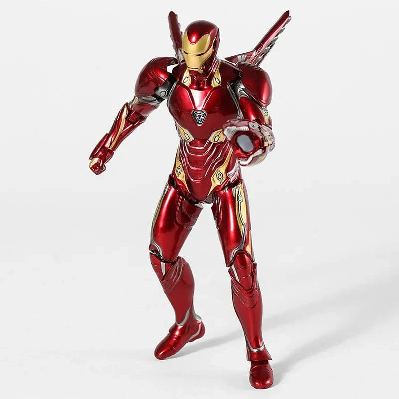 ZD Toys Iron Man Serie Gelenkbeweglich MK1 MK2 MK3 MK4 MK5 MK6 MK7 MK42 MK43 MK50 Film Actionfigur 7 Zoll Mark Dolls