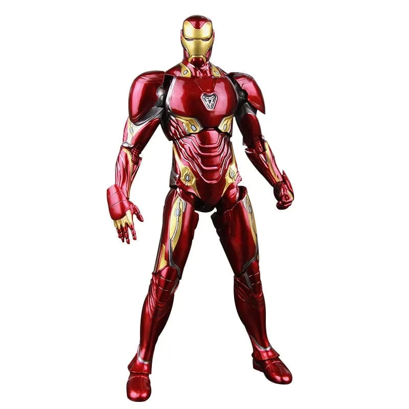 ZD Toys Iron Man Serie Gelenkbeweglich MK1 MK2 MK3 MK4 MK5 MK6 MK7 MK42 MK43 MK50 Film Actionfigur 7 Zoll Mark Dolls