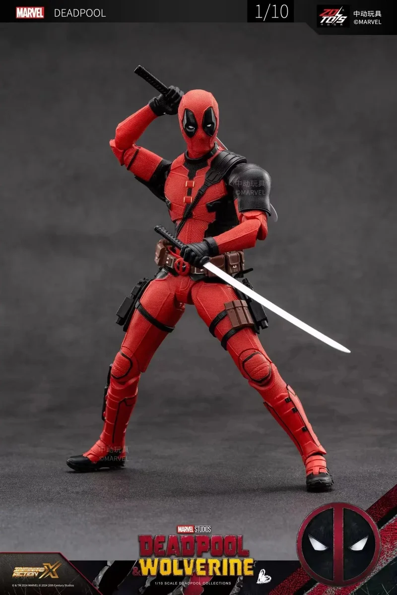 2024 Deadpool & Wolverine Actionfiguren Filmversion ZD Spielzeugserie Sammlungen Actionfiguren für Erwachsene Kindergeschenk
