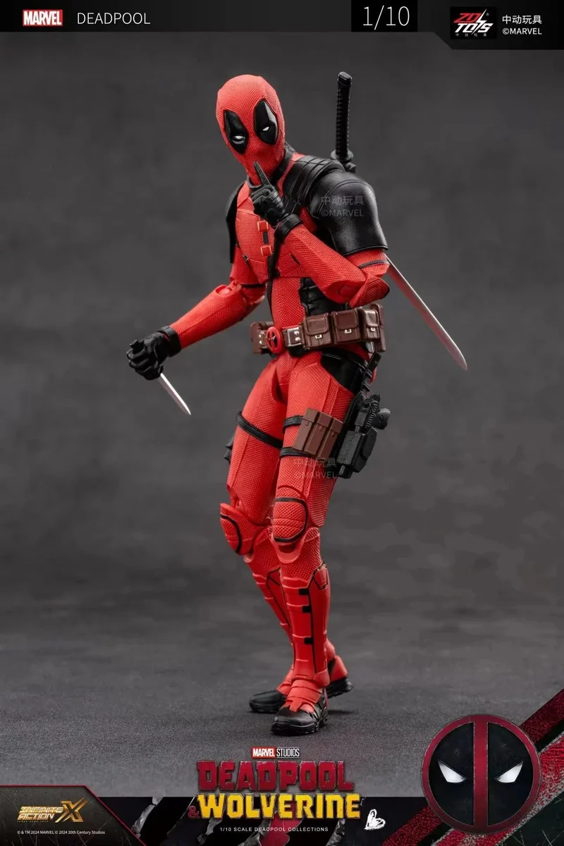 2024 Deadpool & Wolverine Actionfiguren Filmversion ZD Spielzeugserie Sammlungen Actionfiguren für Erwachsene Kindergeschenk