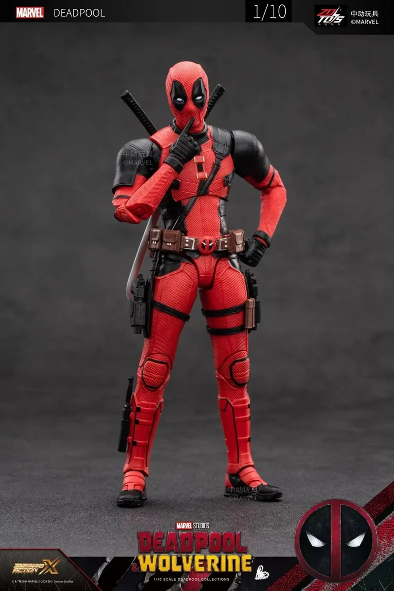 2024 Deadpool & Wolverine Actionfiguren Filmversion ZD Spielzeugserie Sammlungen Actionfiguren für Erwachsene Kindergeschenk