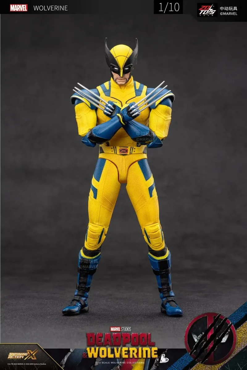 2024 Deadpool & Wolverine Actionfiguren Filmversion ZD Spielzeugserie Sammlungen Actionfiguren für Erwachsene Kindergeschenk