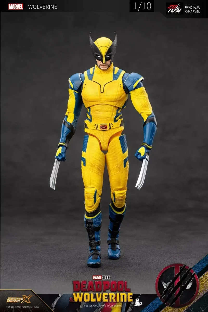 2024 Deadpool & Wolverine Actionfiguren Filmversion ZD Spielzeugserie Sammlungen Actionfiguren für Erwachsene Kindergeschenk