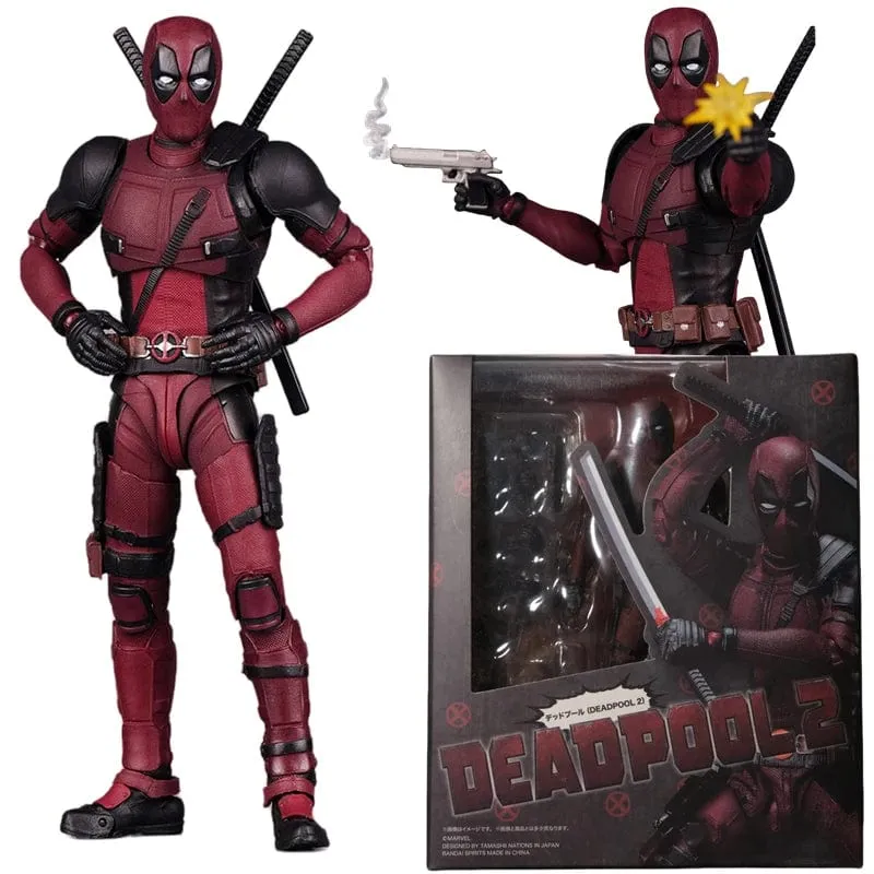 Deadpool & Wolverine Actionfigur SHFiguarts Gemeinsam beweglich New Mutants Wilson Comics Wade SHF Modell Filmspielzeug für Kinder Geschenk