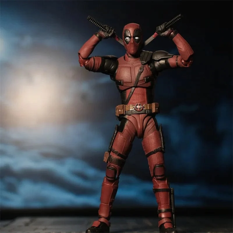 Deadpool & Wolverine Actionfigur SHFiguarts Gemeinsam beweglich New Mutants Wilson Comics Wade SHF Modell Filmspielzeug für Kinder Geschenk