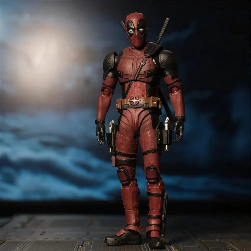 Deadpool & Wolverine Actionfigur SHFiguarts Gemeinsam beweglich New Mutants Wilson Comics Wade SHF Modell Filmspielzeug für Kinder Geschenk