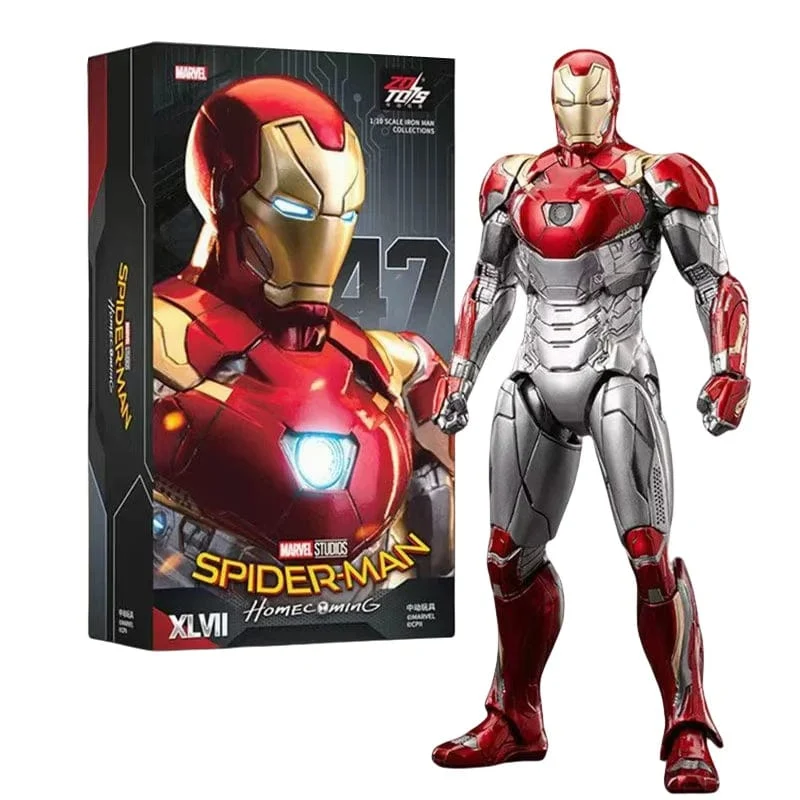 ZD Toys Iron Man Serie Gelenkbeweglich MK1 MK2 MK3 MK4 MK5 MK6 MK7 MK42 MK43 MK50 Film Actionfigur 7 Zoll Mark Dolls