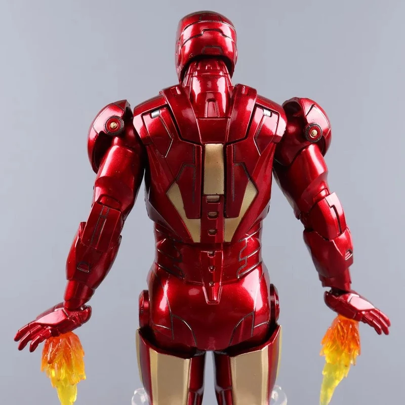 ZD Toys Iron Man Serie Gelenkbeweglich MK1 MK2 MK3 MK4 MK5 MK6 MK7 MK42 MK43 MK50 Film Actionfigur 7 Zoll Mark Dolls