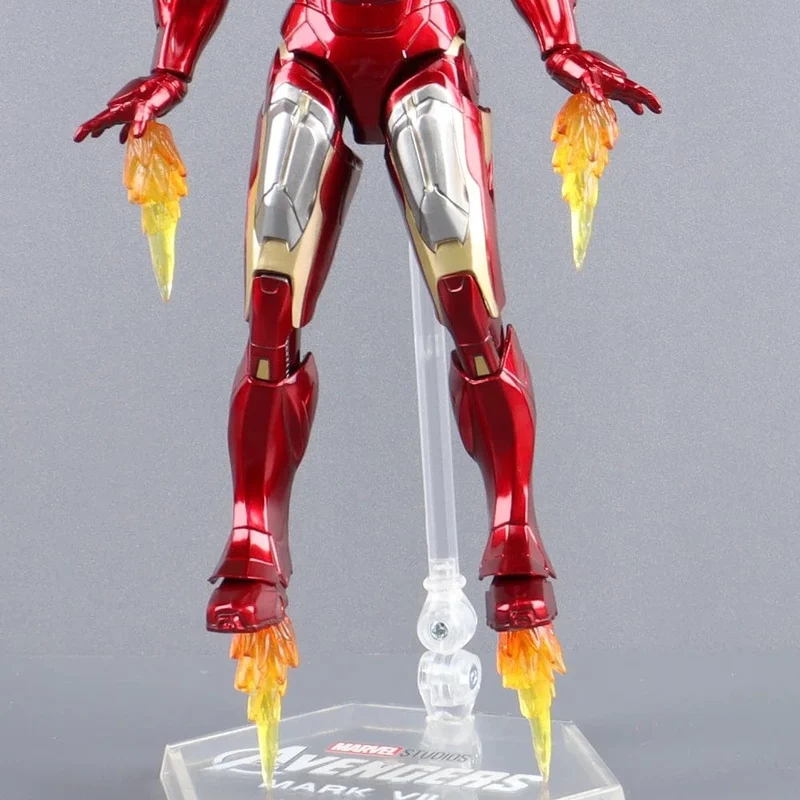 ZD Toys Iron Man Serie Gelenkbeweglich MK1 MK2 MK3 MK4 MK5 MK6 MK7 MK42 MK43 MK50 Film Actionfigur 7 Zoll Mark Dolls