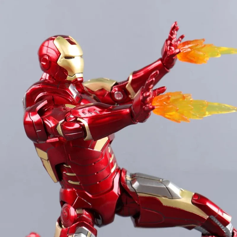 ZD Toys Iron Man Serie Gelenkbeweglich MK1 MK2 MK3 MK4 MK5 MK6 MK7 MK42 MK43 MK50 Film Actionfigur 7 Zoll Mark Dolls