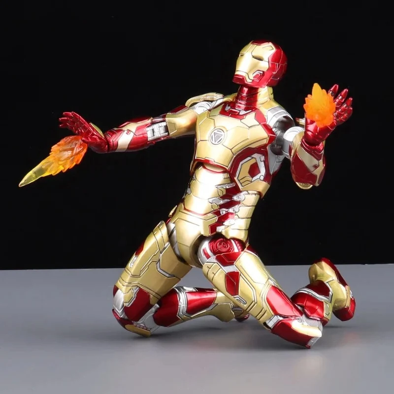 ZD Toys Iron Man Serie Gelenkbeweglich MK1 MK2 MK3 MK4 MK5 MK6 MK7 MK42 MK43 MK50 Film Actionfigur 7 Zoll Mark Dolls