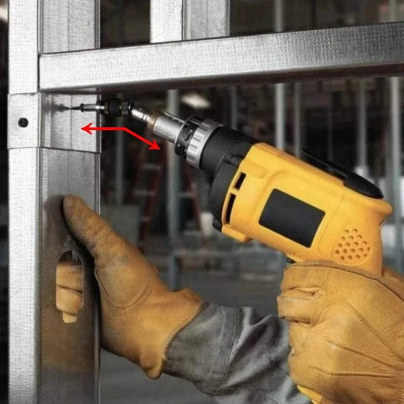 1/4 Zoll Sechskant-Schraubendreher-Bits mit Magnetring, Bohrer, Handwerkzeuge, Bohrer-Verlängerungsstange, Schnellwechselhalter, Antriebsführung, Schraube, Bohrspitze