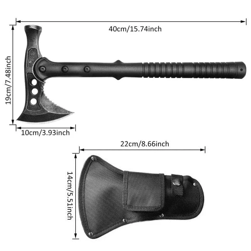 Mehrzweck-Axthammer Outdoor Camping Protokollierung Schneidäxte Wild Survival Tourist Tragbare taktische Tomahawk-Beilwerkzeuge