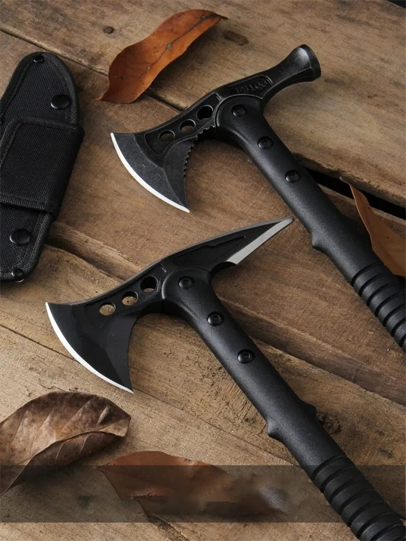 Mehrzweck-Axthammer Outdoor Camping Protokollierung Schneidäxte Wild Survival Tourist Tragbare taktische Tomahawk-Beilwerkzeuge