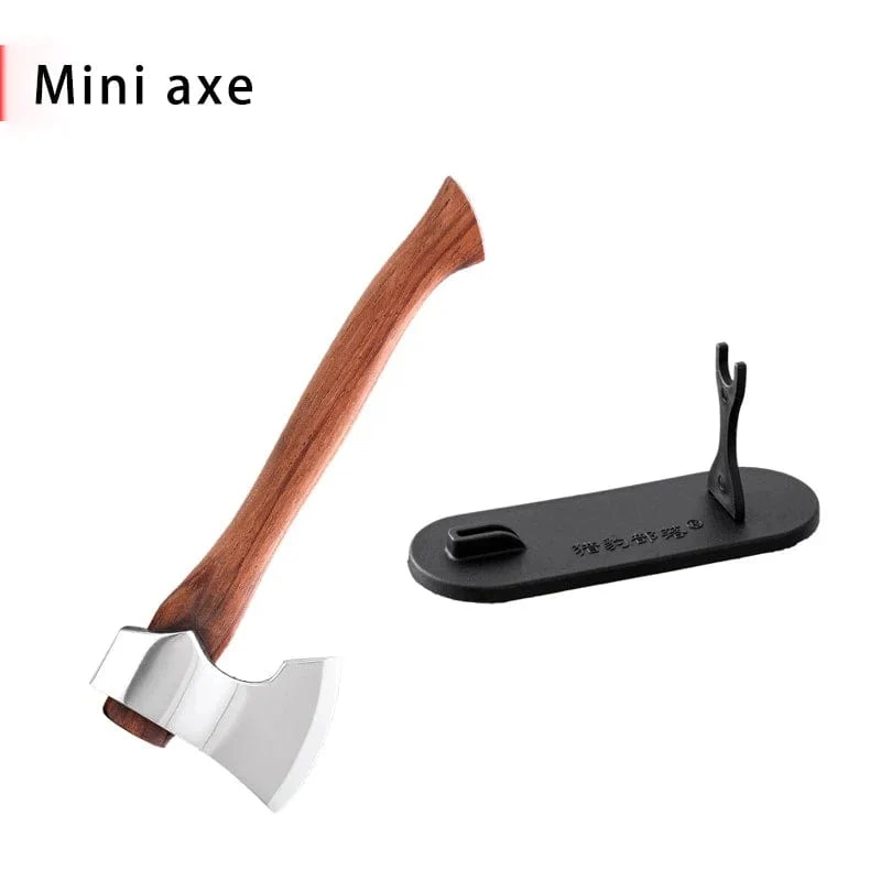 Mini-Spielsammlung Geschenkaxt Multifunktionale Axt Abbruch- und Lieferwerkzeug Scharfe Axt Bergsteigen in der Wildnis