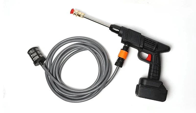 Auto-Wasserpistole 96\48\24HV Akku-Hochdruckreiniger Waschanlage Sprühwasserpistole Autowaschanlage Druckwasser-Reinigungsmaschine