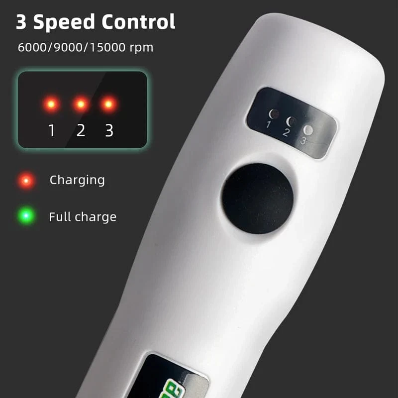 3-Gang-USB-Kabellos-Rotationswerkzeug Dremel DIY Mini-Bohrmaschine Gravierstift Elektrischer USB-Mini-Kabellos-Bohrer mit Zubehör-Set