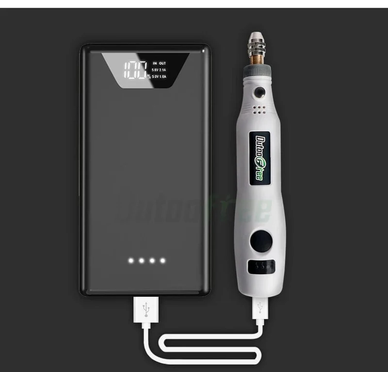 3-Gang-USB-Kabellos-Rotationswerkzeug Dremel DIY Mini-Bohrmaschine Gravierstift Elektrischer USB-Mini-Kabellos-Bohrer mit Zubehör-Set
