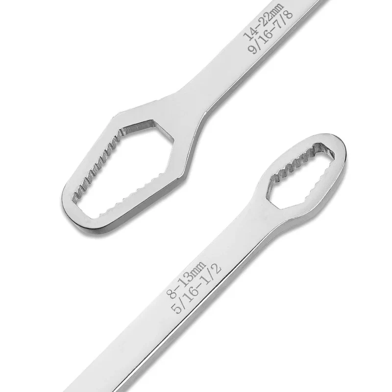 8-22 mm Universal-Torxschlüsselbrett, verstellbarer Doppelkopf-Torxschlüssel, selbstspannender Brillenschlüssel, Mehrzweck-Handwerkzeug