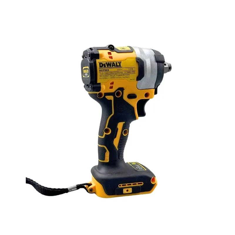 Dewalt Elektrowerkzeug DCF922 Akku-Schlagschrauber ohne Bürsten, 20 V, Lithiumbatterie, 205 NM Drehmoment, variable Geschwindigkeit, elektrische Bohrmaschine