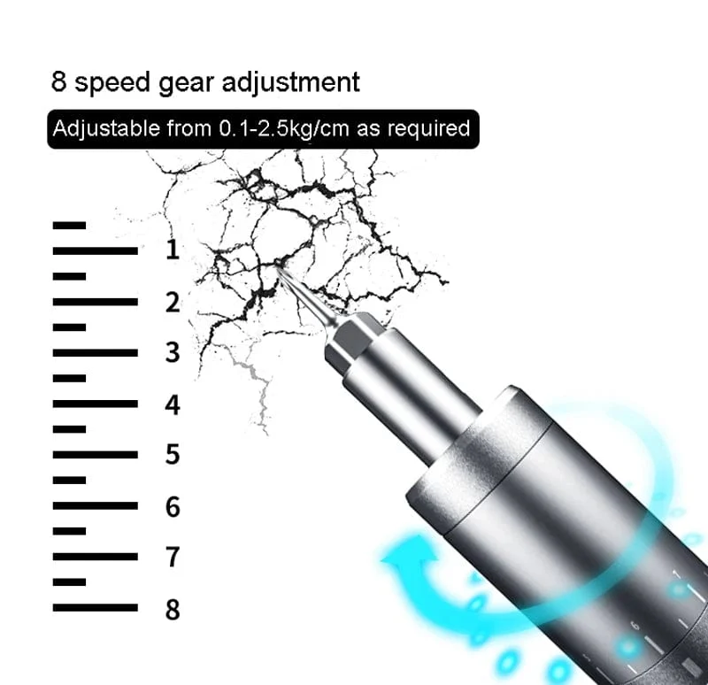 TBK 008 Einstellbare Position Elektrische Lade Schraubendreher-satz IOS Android Telefon Reparatur Demontage Hohe Präzision Werkzeuge