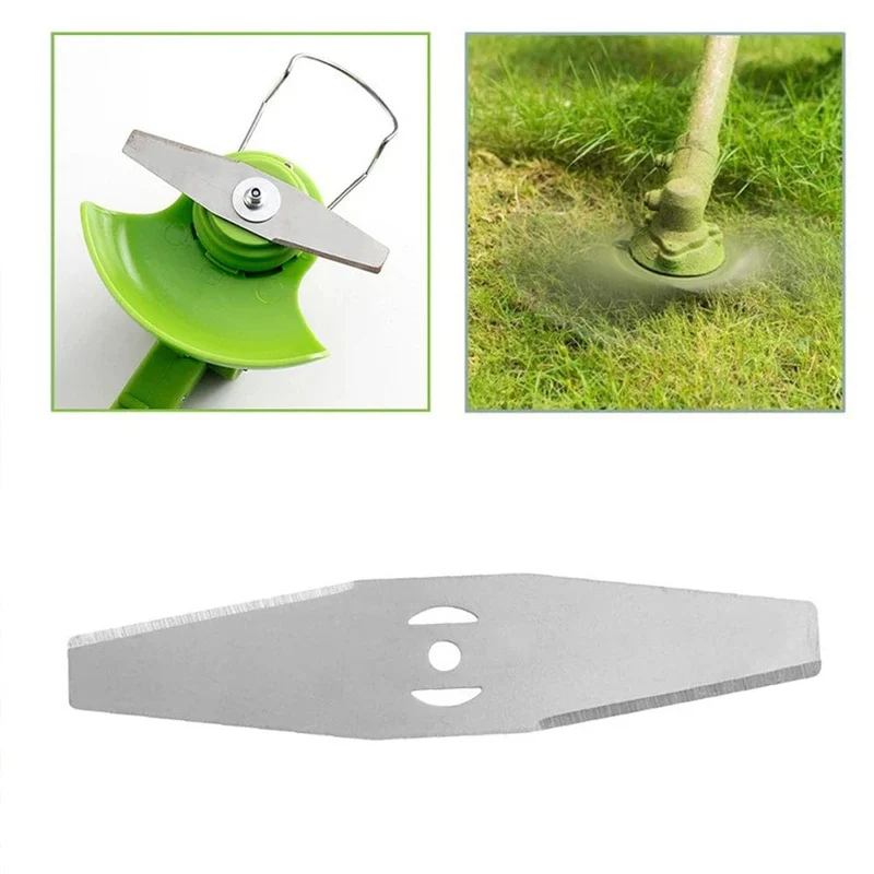 Gerades Metallsägeblatt, Klinge für elektrischen Rasenmäher, allgemeines Zubehör für Rasenmäher, Grasschneidekopf, Metallklinge, Gartenwerkzeug