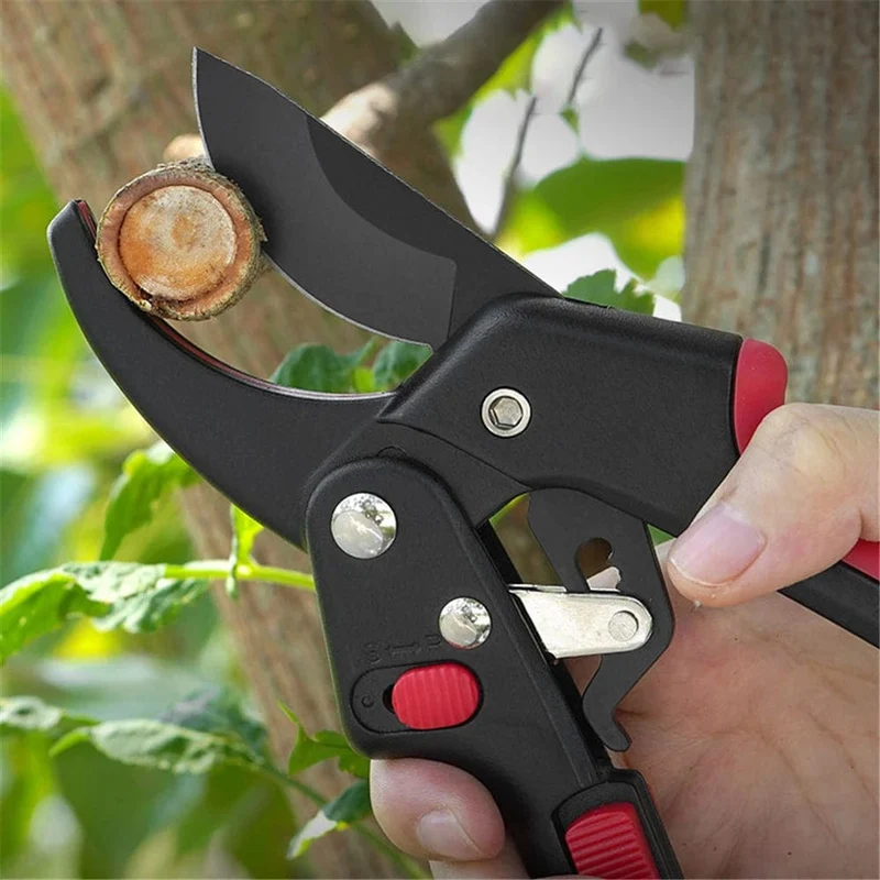 Ratsche Überspringen Garten Rebschnitt Schere SK5 Stahl Schere Gartenarbeit Anlage Scissor Zweig Pruner Trimmer Werkzeuge dropshipping