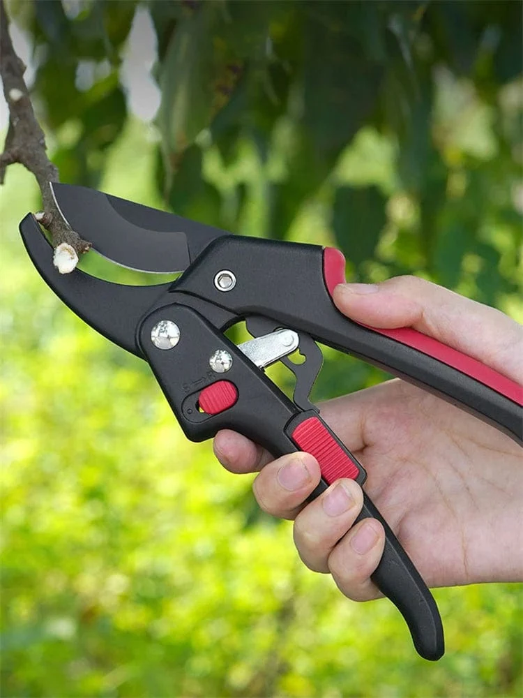 Ratsche Überspringen Garten Rebschnitt Schere SK5 Stahl Schere Gartenarbeit Anlage Scissor Zweig Pruner Trimmer Werkzeuge dropshipping