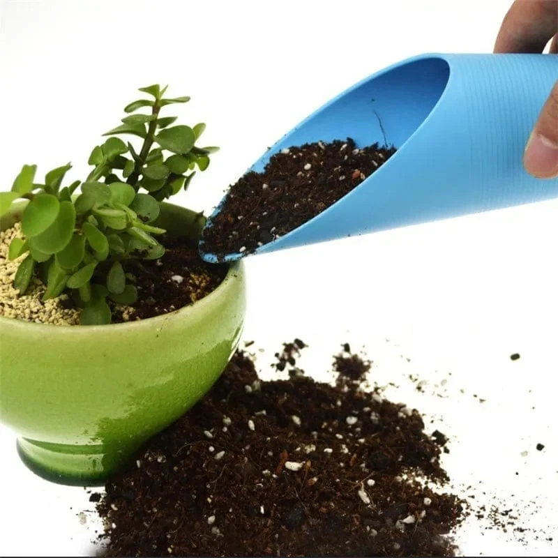 Boden Kunststoff Spaten Schaufel Tasse Sukkulenten DIY Bonsai Pflanze Helfer Garten Werkzeug Schaufel für Graben Boden Equipamento De Sobrevivência