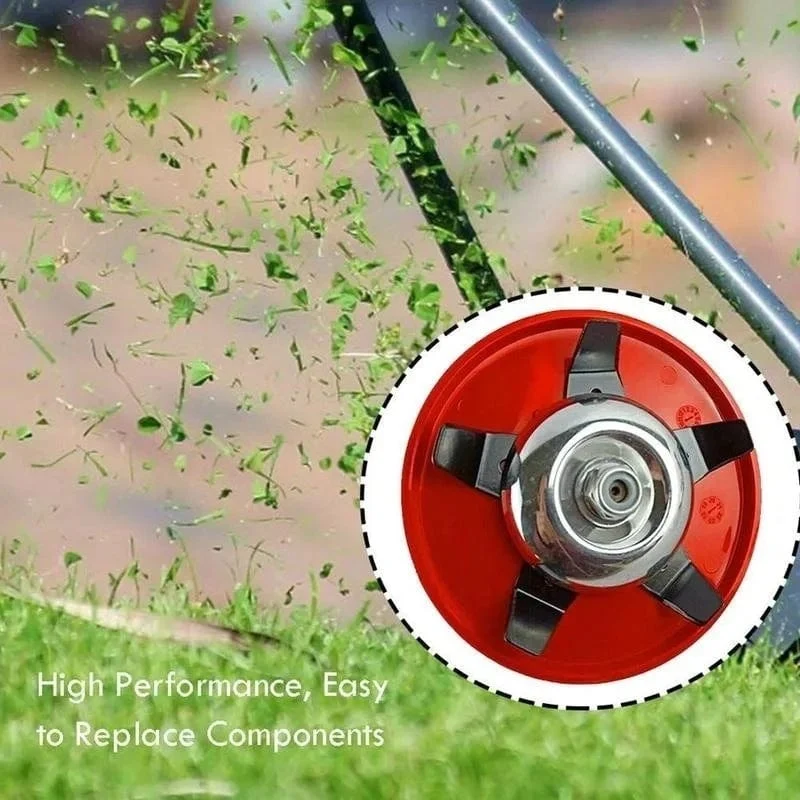 Universal-Trimmerkopf für Freischneider, Metallklingen, Trimmerkopf, Gartengras, Reisfelder, trockenes Land, Rasenmäher, Werkzeugmaschine