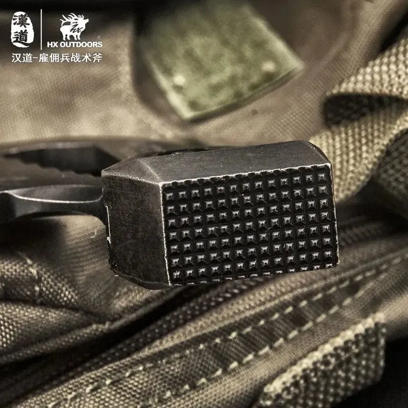 HX Tactical Engineer Axe Rescue Camp Artillery Fire Rescue Axe Hammer Überlebens-Feuerwehr-Campingbedarf Axt Tomahawk