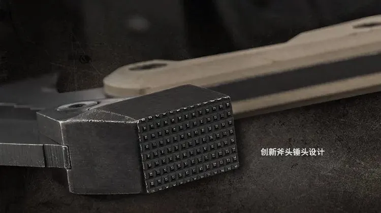HX Tactical Engineer Axe Rescue Camp Artillery Fire Rescue Axe Hammer Überlebens-Feuerwehr-Campingbedarf Axt Tomahawk
