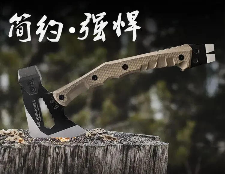 HX Tactical Engineer Axe Rescue Camp Artillery Fire Rescue Axe Hammer Überlebens-Feuerwehr-Campingbedarf Axt Tomahawk