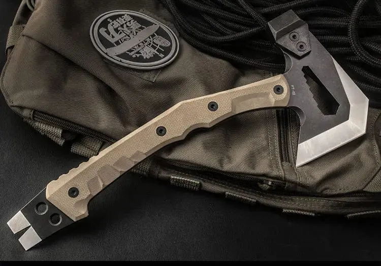 HX Tactical Engineer Axe Rescue Camp Artillery Fire Rescue Axe Hammer Überlebens-Feuerwehr-Campingbedarf Axt Tomahawk