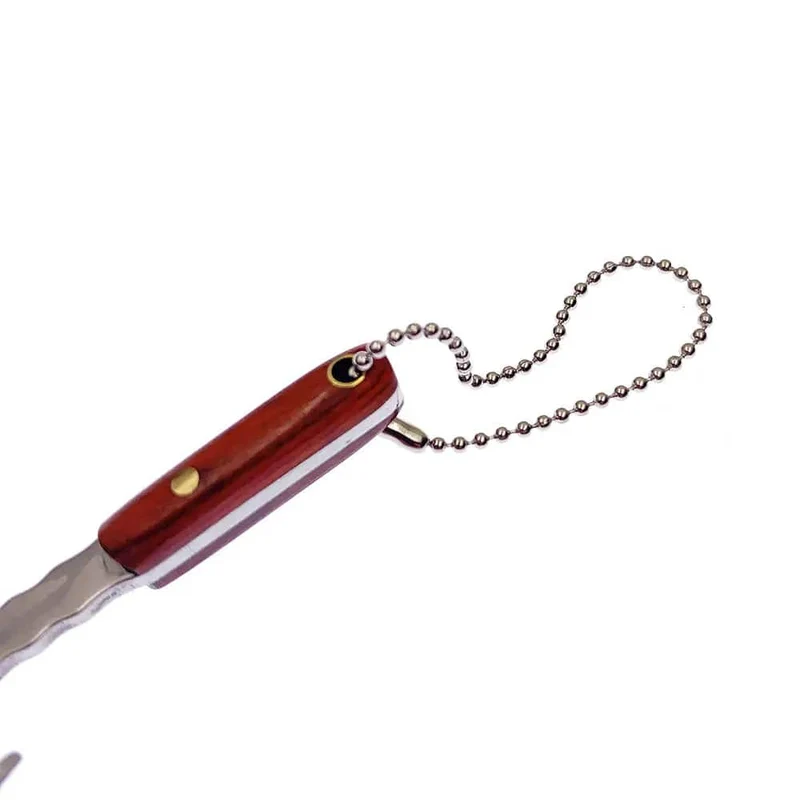 Swayboo Outdoor Camping Mini Axt Edelstahl Scharfe Klinge Feste Keychian Messer Auspacken Express Titan EDC Werkzeug Outdoor
