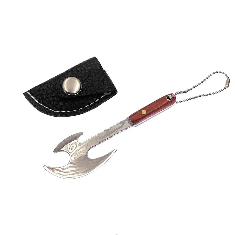 Swayboo Outdoor Camping Mini Axt Edelstahl Scharfe Klinge Feste Keychian Messer Auspacken Express Titan EDC Werkzeug Outdoor