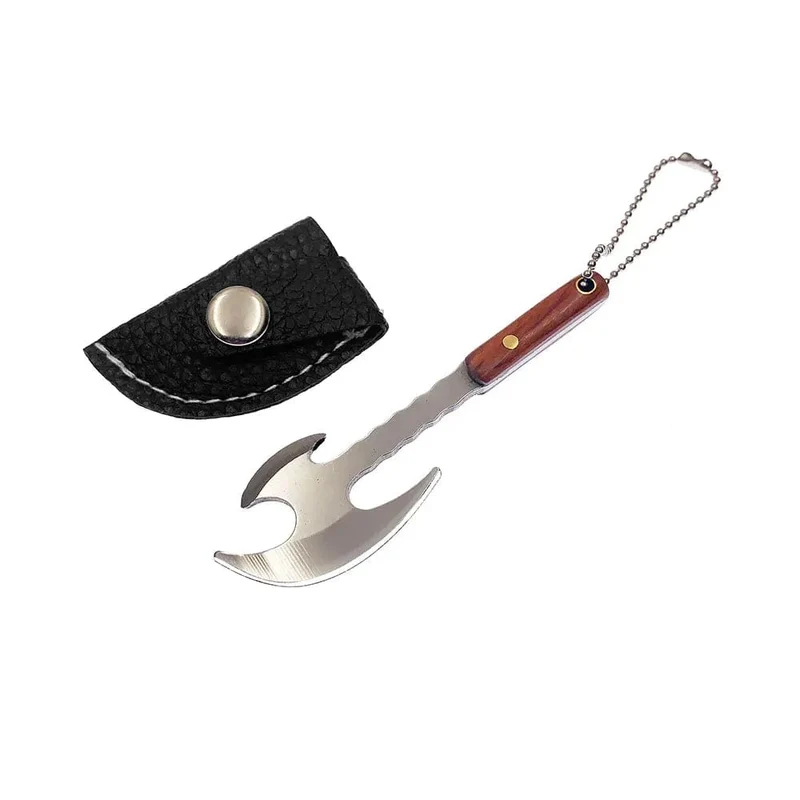 Swayboo Outdoor Camping Mini Axt Edelstahl Scharfe Klinge Feste Keychian Messer Auspacken Express Titan EDC Werkzeug Outdoor