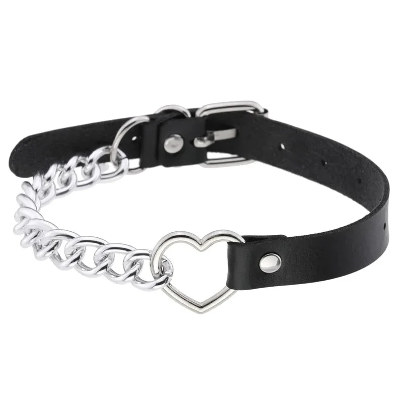 Trendy Punk Spike Nieten Leder Frauen Halsband Glocke Pentagramm Harajuku Kragen Halsketten Handgemachte Boho Gothic Mädchen Collier Schmuck