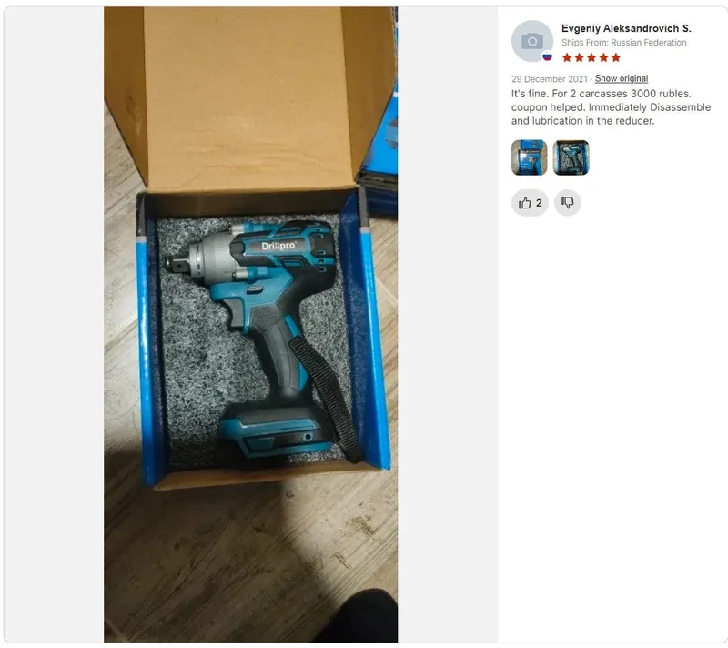 Drillpro 520N.M Bürstenloser Akku-Schlagschrauber 1/2 Zoll Steckschlüssel Elektrowerkzeuge Wiederaufladbar für Makita 18V Batterie