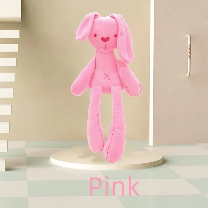 Niedlichen Cartoon Plüsch Tuch Kaninchen Puppe Kinder Spielzeug Geburtstag Geschenk Baby Kinderwagen Schlaf Partner Krippe Zelt Dekor Ornamente