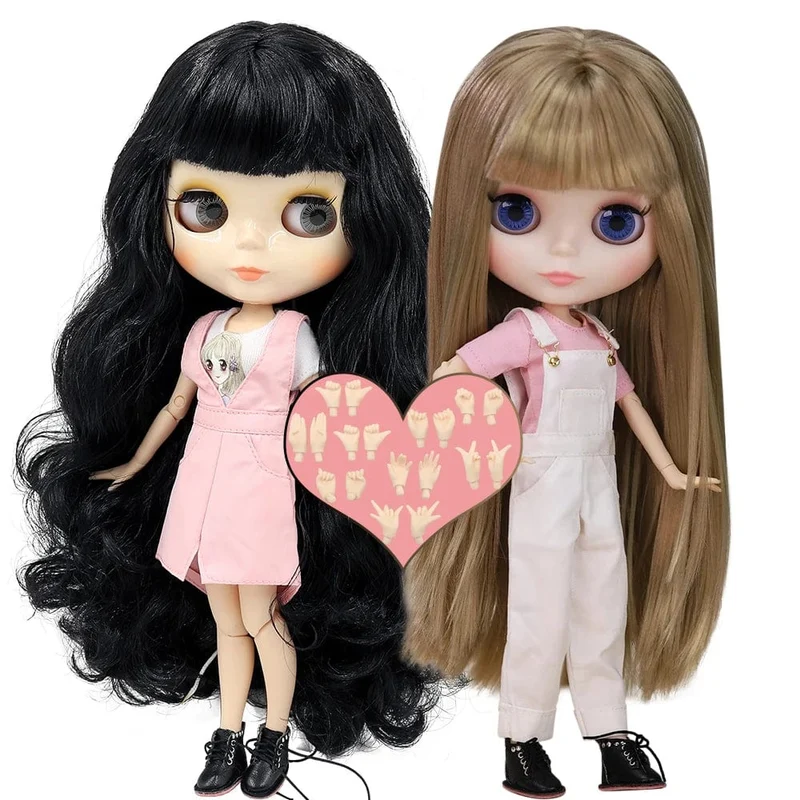 ICY DBS Blyth Puppe 1/6 BJD Spielzeug Gelenkkörper weiße Haut glänzendes und mattes Gesicht 30cm zum Verkauf Sonderpreis Spielzeug Geschenk Anime Puppe