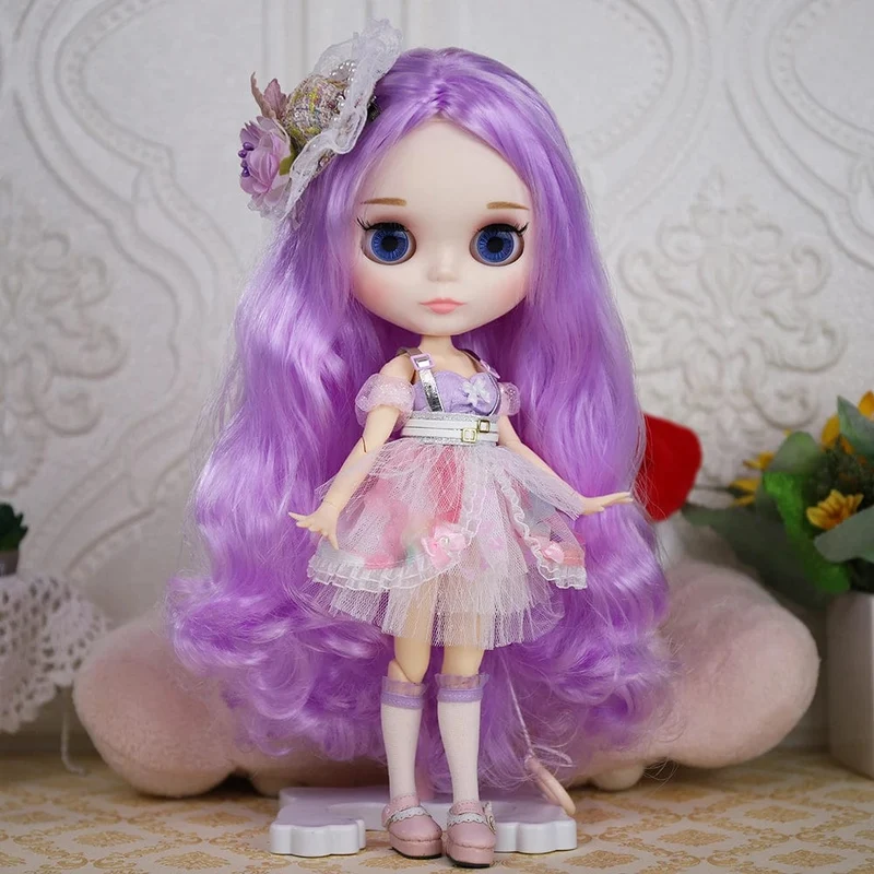 ICY DBS Blyth Puppe 1/6 BJD Spielzeug Gelenkkörper weiße Haut glänzendes und mattes Gesicht 30cm zum Verkauf Sonderpreis Spielzeug Geschenk Anime Puppe