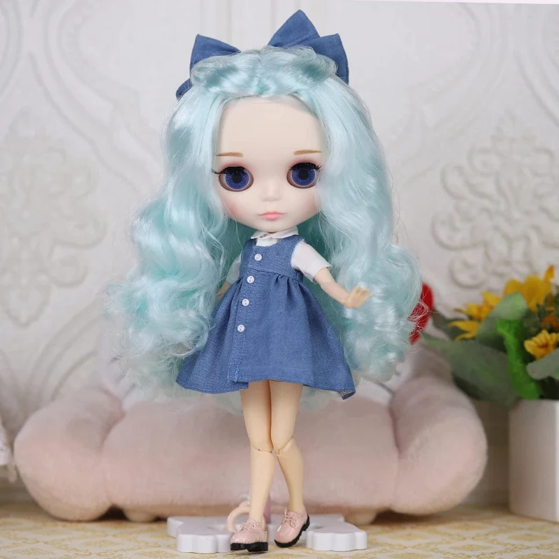 ICY DBS Blyth Puppe 1/6 BJD Spielzeug Gelenkkörper weiße Haut glänzendes und mattes Gesicht 30cm zum Verkauf Sonderpreis Spielzeug Geschenk Anime Puppe