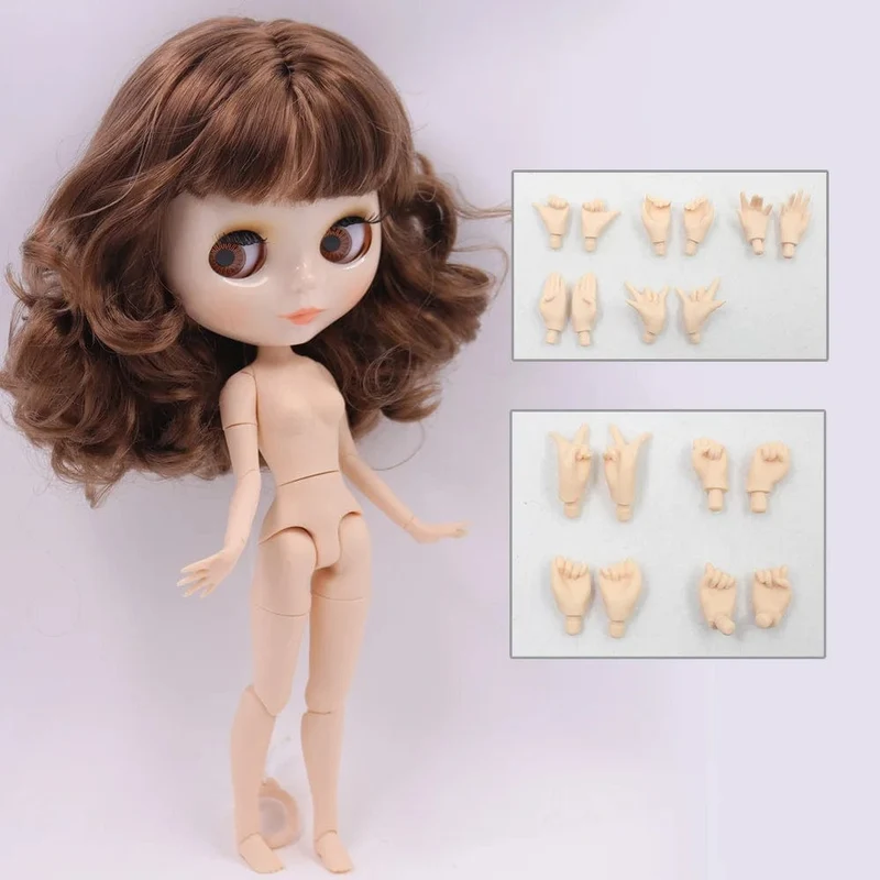 ICY DBS Blyth Puppe 1/6 BJD Spielzeug Gelenkkörper weiße Haut glänzendes und mattes Gesicht 30cm zum Verkauf Sonderpreis Spielzeug Geschenk Anime Puppe